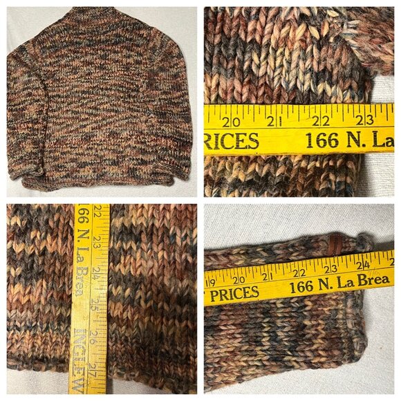 Columbia Women XL Multicolor Knit Sweater  Wool Blend Turtleneck Warm Soft Comfy - Picture 12 of 12